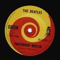 THE BEATLES Paperback Writer Vinyl Record 7 Inch Odeon 2019